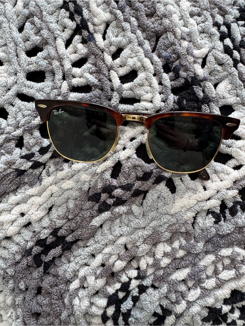 Ray-Ban Clubmaster Sunglasses in Tortoise
